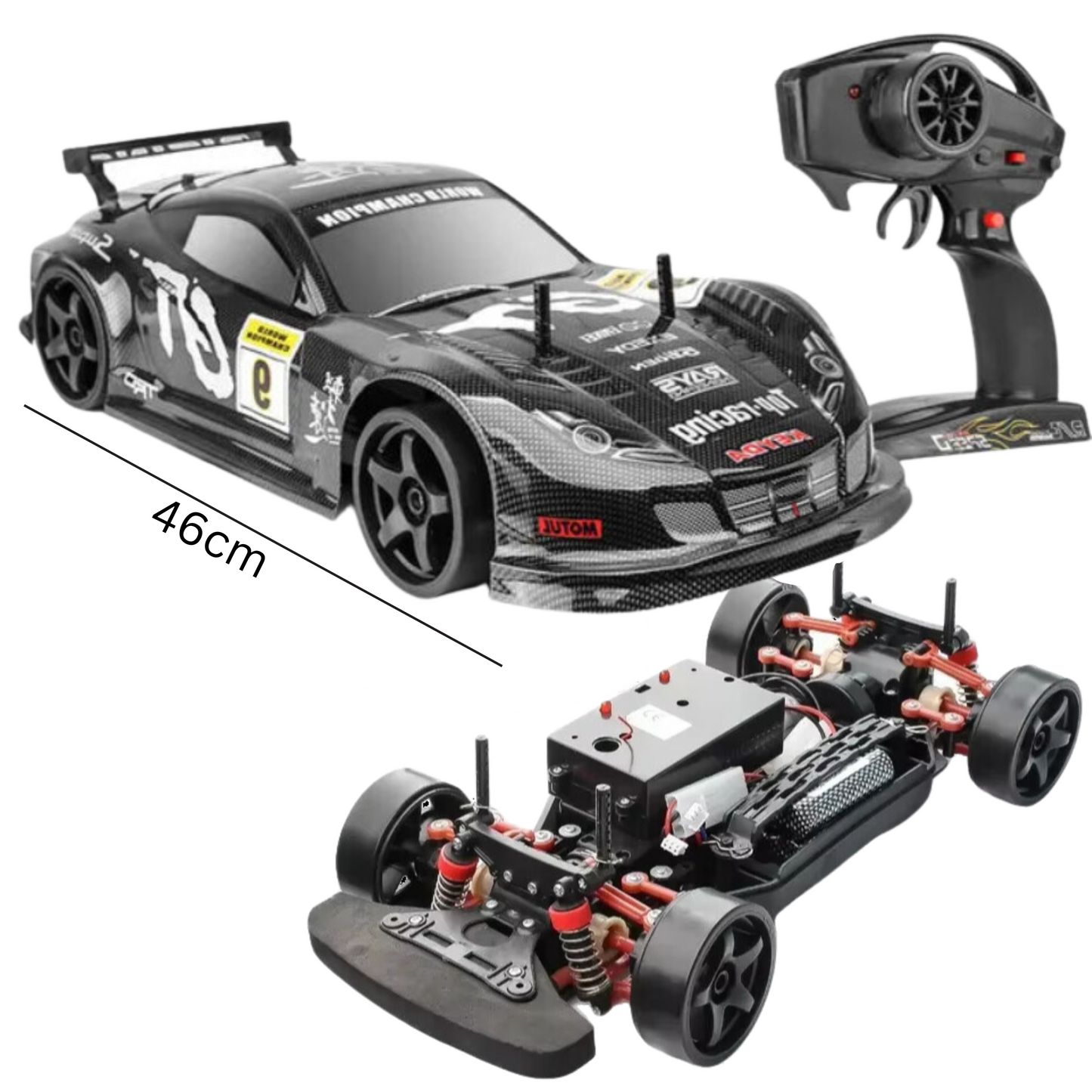 XXL RC Driftcar 1:10 (70km/h) Pro
