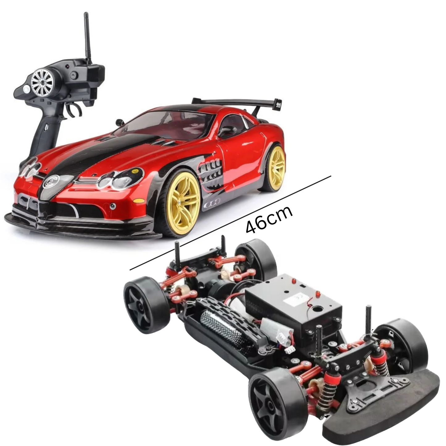 XXL RC Driftcar 1:10 (70km/h) Pro