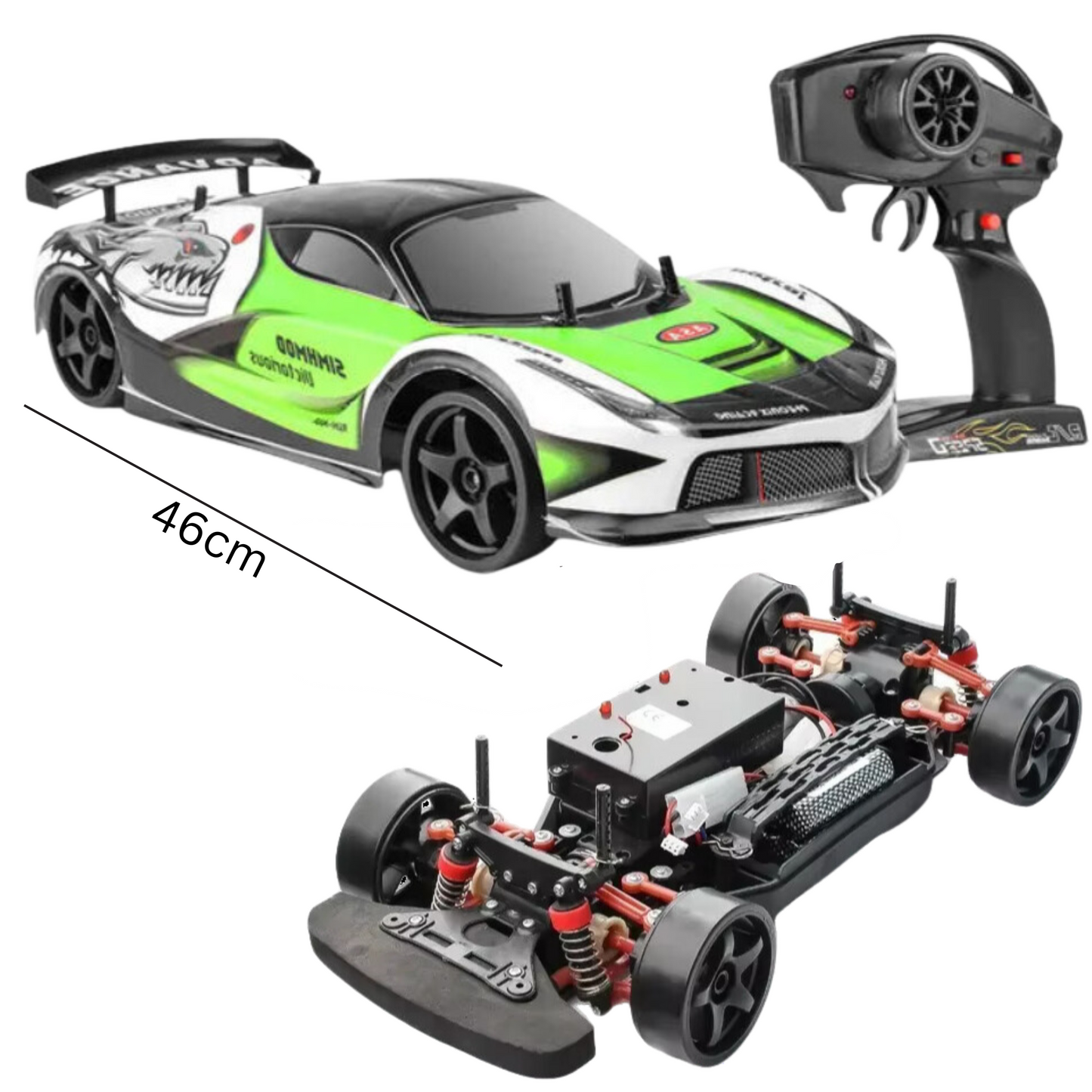 XXL RC Driftcar 1:10 (70km/h) Pro