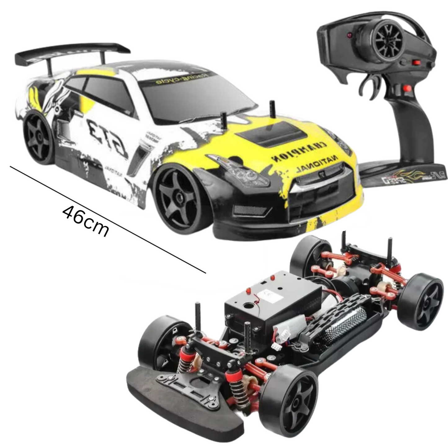 XXL RC Driftcar 1:10 (70km/h) Pro